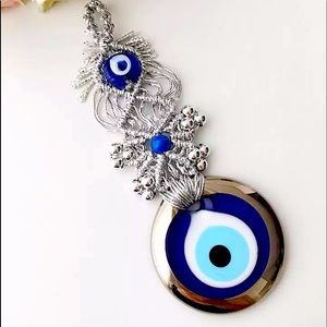 Evil eye wall hanging macrame